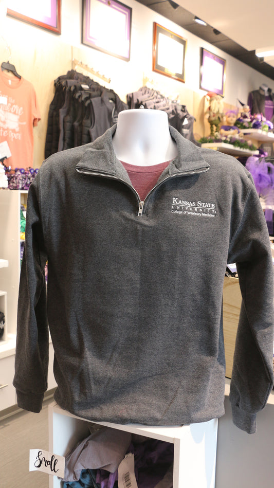 Jerzees Nublend 1/4 Zip - Blk Heather
