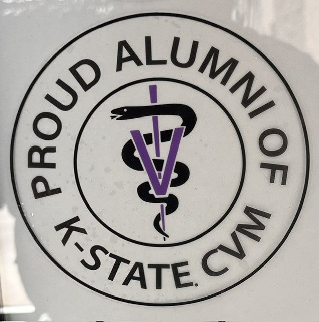 Proud Alumni Window Cling