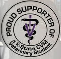 Proud Supporter Window Cling