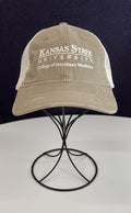 Distressed Edge Mesh Back Cap