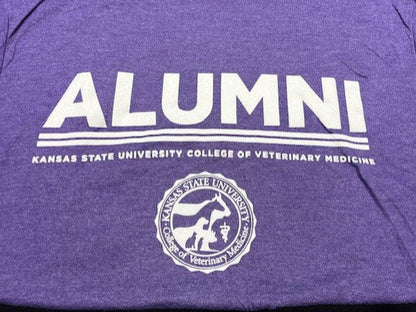 District Alumni T-Shirt Purple Frost