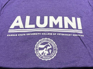 District Alumni T-Shirt Purple Frost