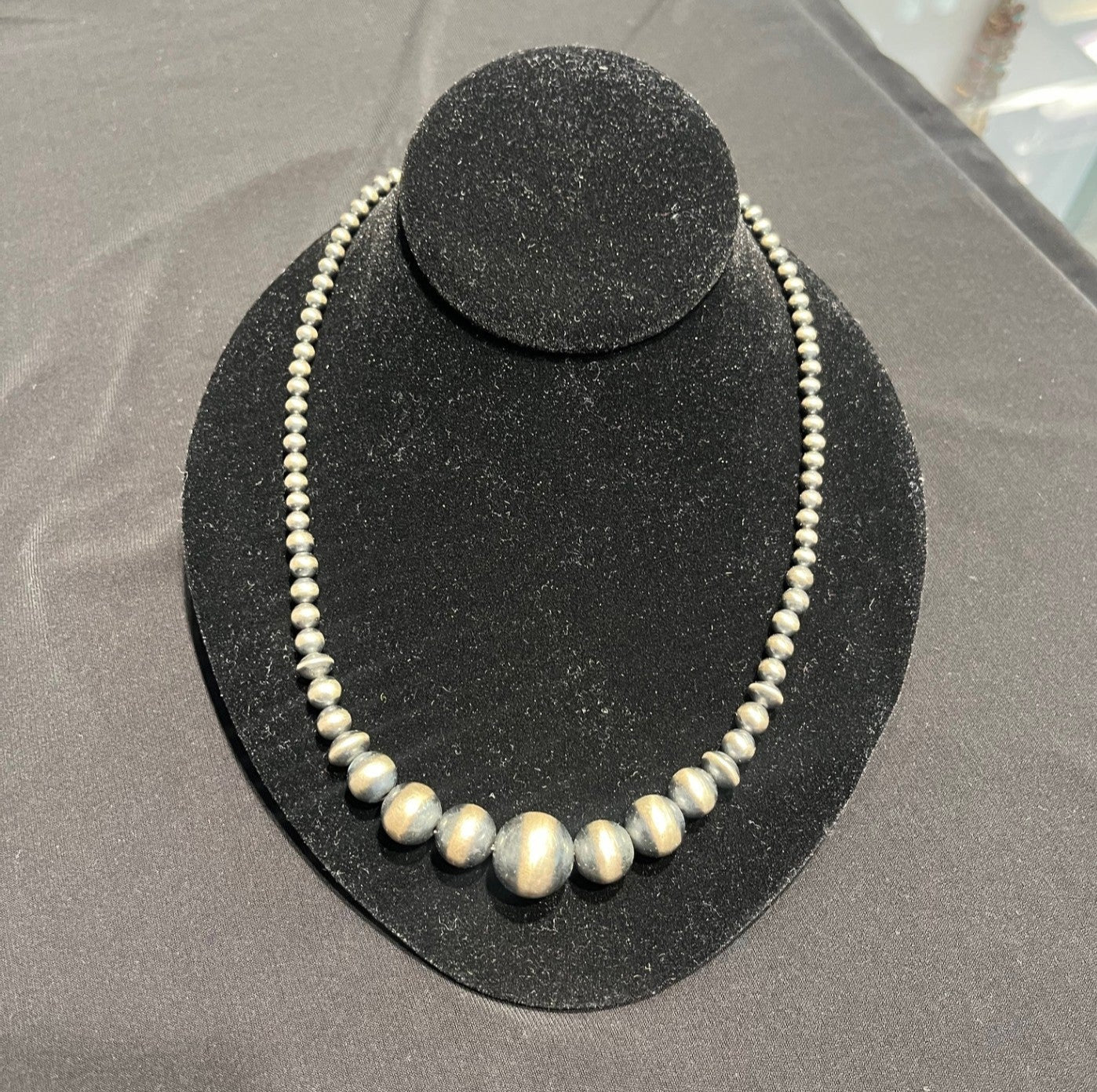 Granulated Navajo Pearl Necklace