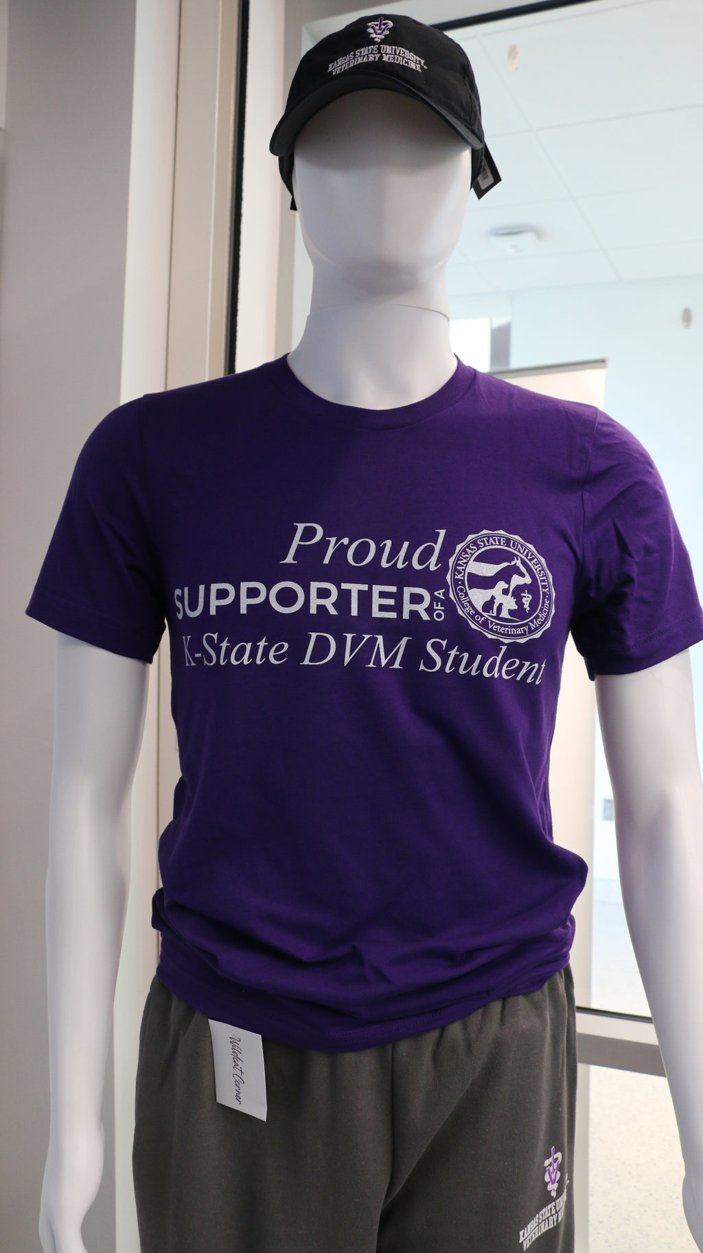 Proud Supporter Bella canvas T-Shirt Purple NEW