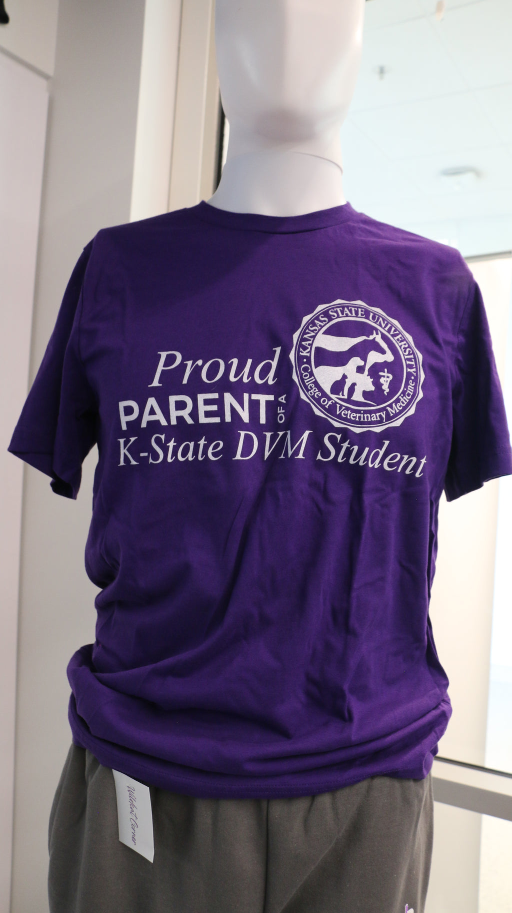 Proud Parent Bella Canvas T-Shirt Purple
