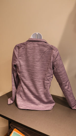 Ladies Port Authority Digi Stripe Fleece VHC Purple